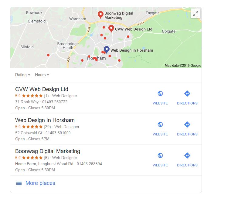 Are reviews on Google My Business more important than being top of Page One on Google.