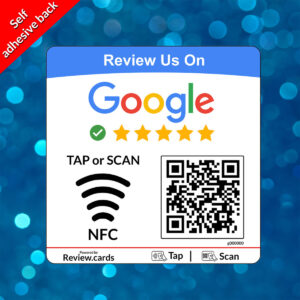 Google NFC Review Plates